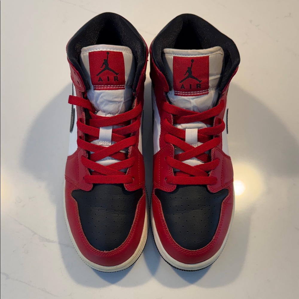 Stylish Red and Black Kids' Sneakers